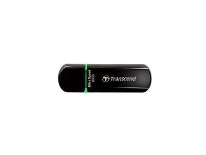 TRANSCEND Flash Disk 16GB JetFlash®600, USB 2.0 (R:32/W:16 MB/s) černá/zelená