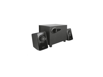 TRUST Reproduktory 2.1 Avora Subwoofer Speaker Set - black