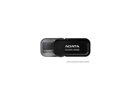 ADATA Flash Disk 32GB USB 2.0 Dash Drive UV240, Black