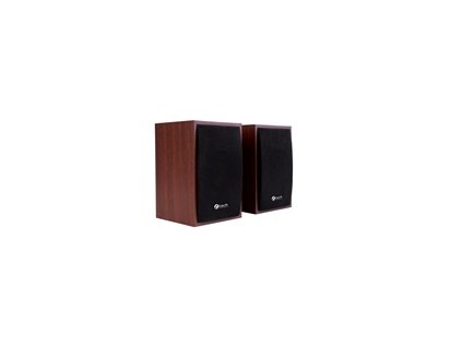 C-TECH Repro SPK-09, 2.0, dřevěné, USB