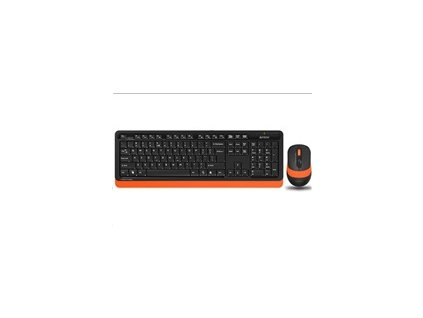 A4tech FG1010 FSTYLER set bezdr. klávesnice + myši, oranžová barva