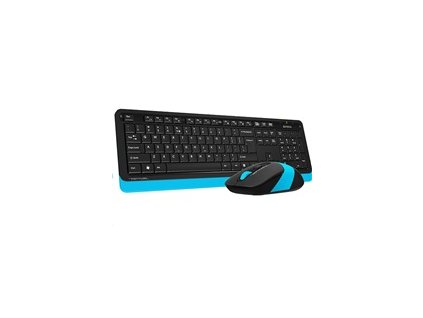 A4tech FG1010 FSTYLER set bezdr. klávesnice + myši, modrá barva