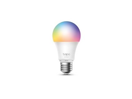 TP-Link Tapo L530E chytrá WiFi stmívatelná LED žárovka (barevná,2500K-6500K,806lm,2,4GHz,E27)