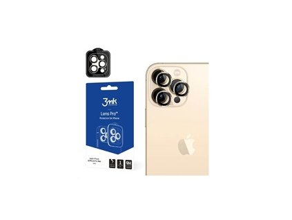 3mk Lens Protection Pro pro Apple iPhone 14 Pro / iPhone 14 Pro Max, zlatá