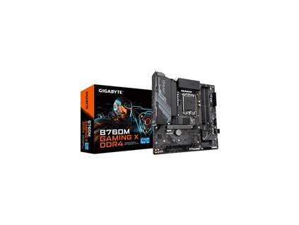 GIGABYTE MB Sc LGA1700 B760M GAMING X DDR4, Intel B760, 4xDDR4, 1xDP, 1xHDMI, mATX