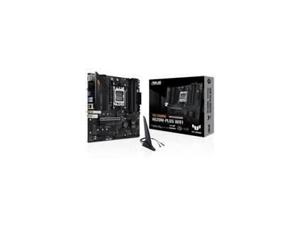 ASUS MB Sc AM5 TUF GAMING A620M-PLUS WIFI, AMD A620, 4xDDR5, 1xHDMI, 2xDP, mATX
