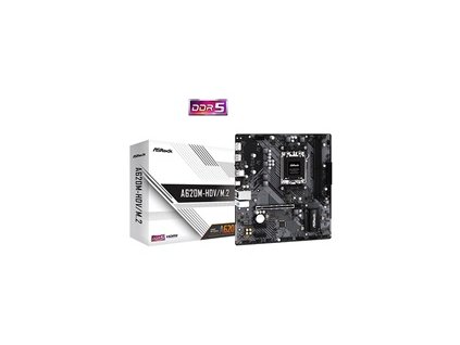 ASRock MB Sc AM5 A620M-HDV/M.2, AMD A620, 2xDDR5, HDMI, DP