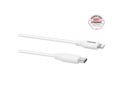 AVACOM MFIC-120W kabel USB-C - Lightning, MFi certifikace, 120cm, bílá