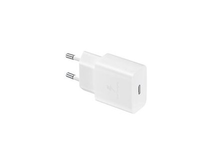 Samsung cestovní nabíječka EP-T1510EWE, PD, 15W, USB-C, bílá (bulk)