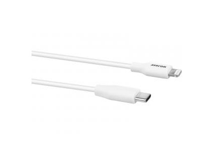 AVACOM MFIC-40W kabel USB-C - Lightning, MFi certifikace, 40cm, bílá