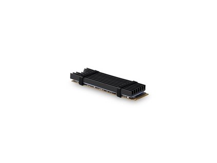AXAGON CLR-M2L6, hliníkový pasivní chladič pro M.2 2280 SSD, výška 6 mm