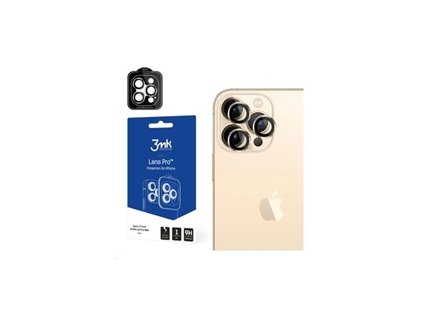 3mk Lens Protection Pro pro Apple iPhone 15 Pro Max, Dark Gold