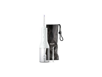 Philips Sonicare HX3826/31 ústní sprcha, 3 stupně intenzity, cestovní, 250 ml, bílá