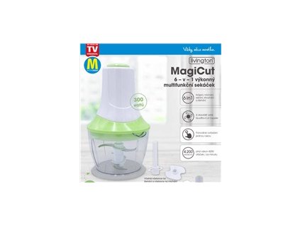 Livington MagiCut - 6v1 výkonný multifunkční sekáček