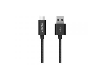 AVACOM TPC-100K kabel USB - USB Type-C, 100cm, černá