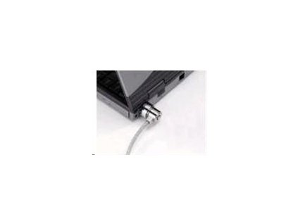PREMIUMCORD Bezpečnostní zámek na NTB 1,8m Kensington Lock (na klíč, ocelové lanko)