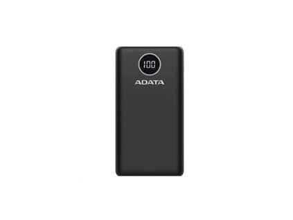 ADATA PowerBank P20000QCD - externí baterie pro mobil/tablet 20000mAh, 2,1A, černá (74Wh)