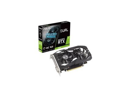 ASUS VGA NVIDIA GeForce Dual RTX 3050 OC Edition 6GB, RTX 3050, 6GB GDDR6, 1xDP, 1xHDMI, 1xDVI