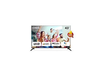 CHiQ U43G7LX TV 43", UHD, smart, Android, Dolby Vision, Frameless