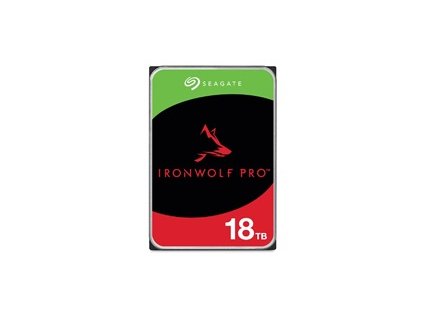 SEAGATE HDD 18TB IRONWOLF PRO (NAS), 3.5", SATAIII, 7200 RPM, Cache 256MB