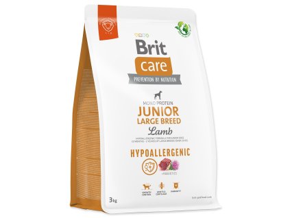 Krmivo Brit Care Dog Hypoallergenic Junior Large Breed Lamb 3kg