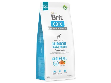 Krmivo Brit Care Dog Grain-free Junior Large Breed Salmon 12kg
