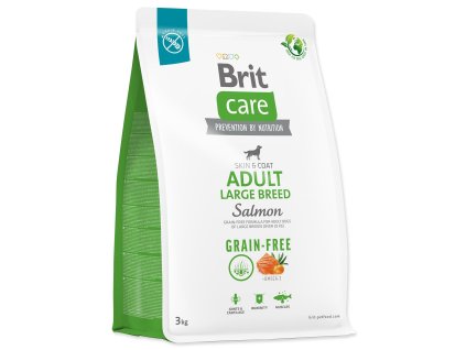 Krmivo Brit Care Dog Grain-free Adult Large Breed Salmon 3kg