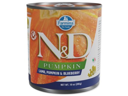 Konzerva N&D Dog Lamb, Pumpkin & Blueberry 285g