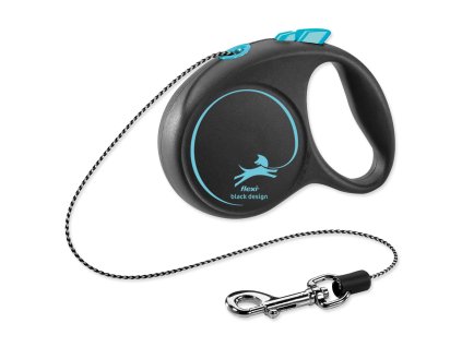 Vodítko Flexi Black Design lanko XS modré 3m