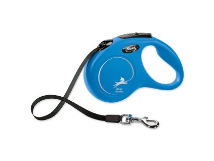 Vodítko Flexi Classic New páska S modré 5m