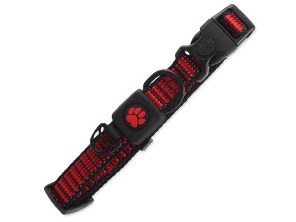 Obojek Active Dog Strong S červený 1,5x27-37cm