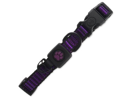 Obojek Active Dog Strong S fialový 1,5x27-37cm