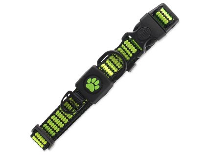 Obojek Active Dog Strong S limetka 1,5x27-37cm