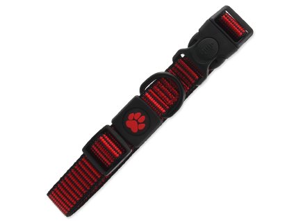 Obojek Active Dog Strong L červený 2,5x45-68cm