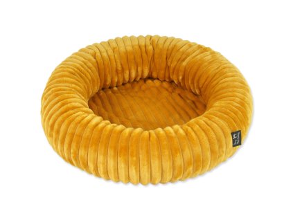 Pelech Dog Fantasy Stripe kulatý hořčicový 60cm