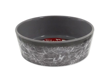 Miska Dog Fantasy vzor mramor šedá 12,5cm 300ml
