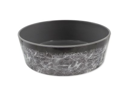 Miska Dog Fantasy vzor mramor šedá 20cm 1300ml