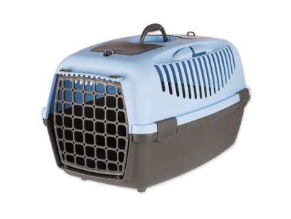 Přepravka Trixie Capri 3 tmavě šedá/modrá S: 40 × 38 × 61 cm