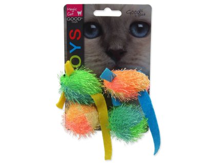 Hračka Magic Cat myš a koule s catnip 5cm 4ks