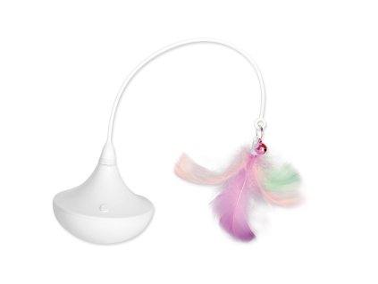 Hračka Epic Pet interaktivní točící bílá 8cm