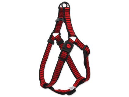 Postroj Active Dog Premium L červený 2,5x65-99cm