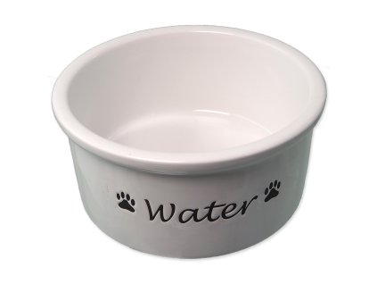 Miska Dog Fantasy keramická bílá Water 15x7cm, 600ml