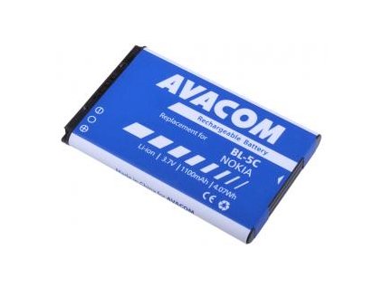 Baterie do mobilu Nokia 6230, N70, Li-Ion 3,7V 1100mAh (náhrada BL-5C)