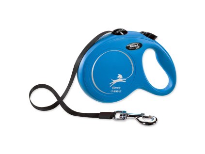 Vodítko Flexi Classic New páska L modré 5m