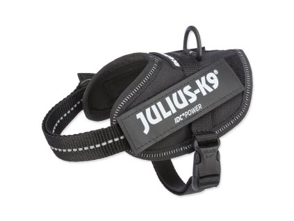 Postroj Trixie Julius-K9® IDC® černý 2XS/Baby: 2 33–45cm*18mm