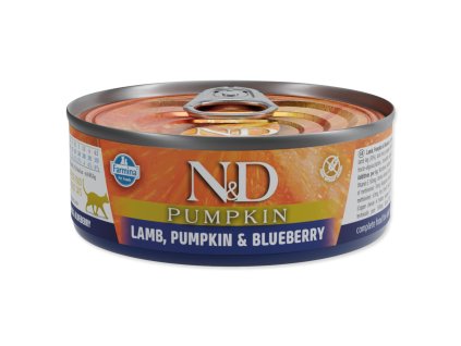 Konzerva N&D Cat Lamb, Pumpkin & Blueberry 70g