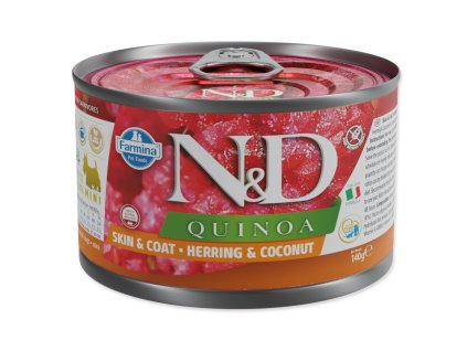 Konzerva N&D Dog Quinoa Herring & Cococnut 140g