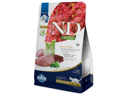 Krmivo N&D Cat Quinoa Digestion Lamb & Fennel 0,3kg