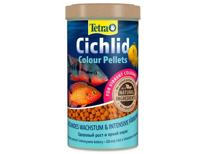 Krmivo Tetra Cichlid Colour Pellets 500ml