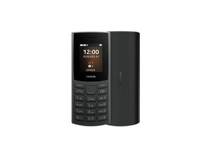 Nokia 105 Dual SIM, 4G, VoLTe, černá (2023), (CZ, SK, HU)